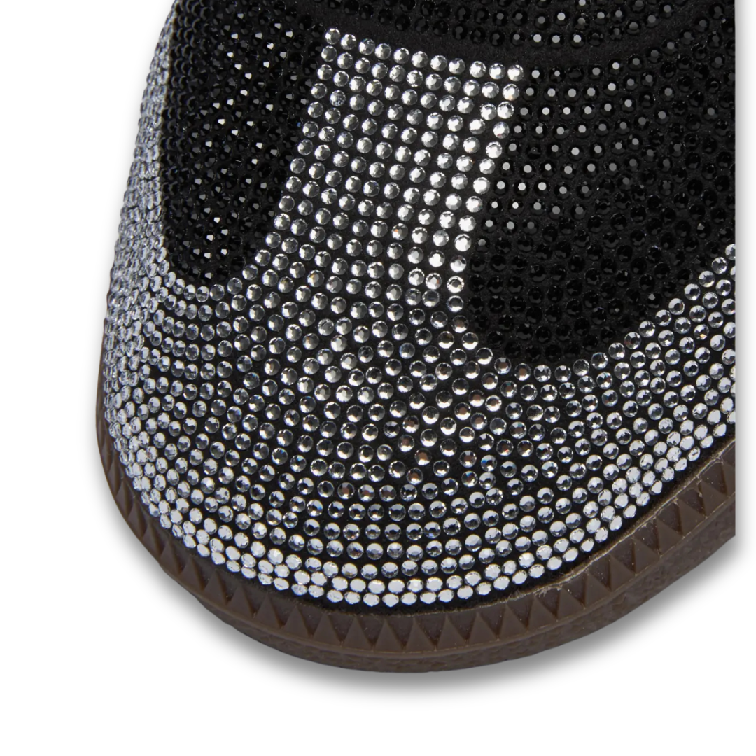 Adidas Samba OG Rhinestone Black Silver (Women's)