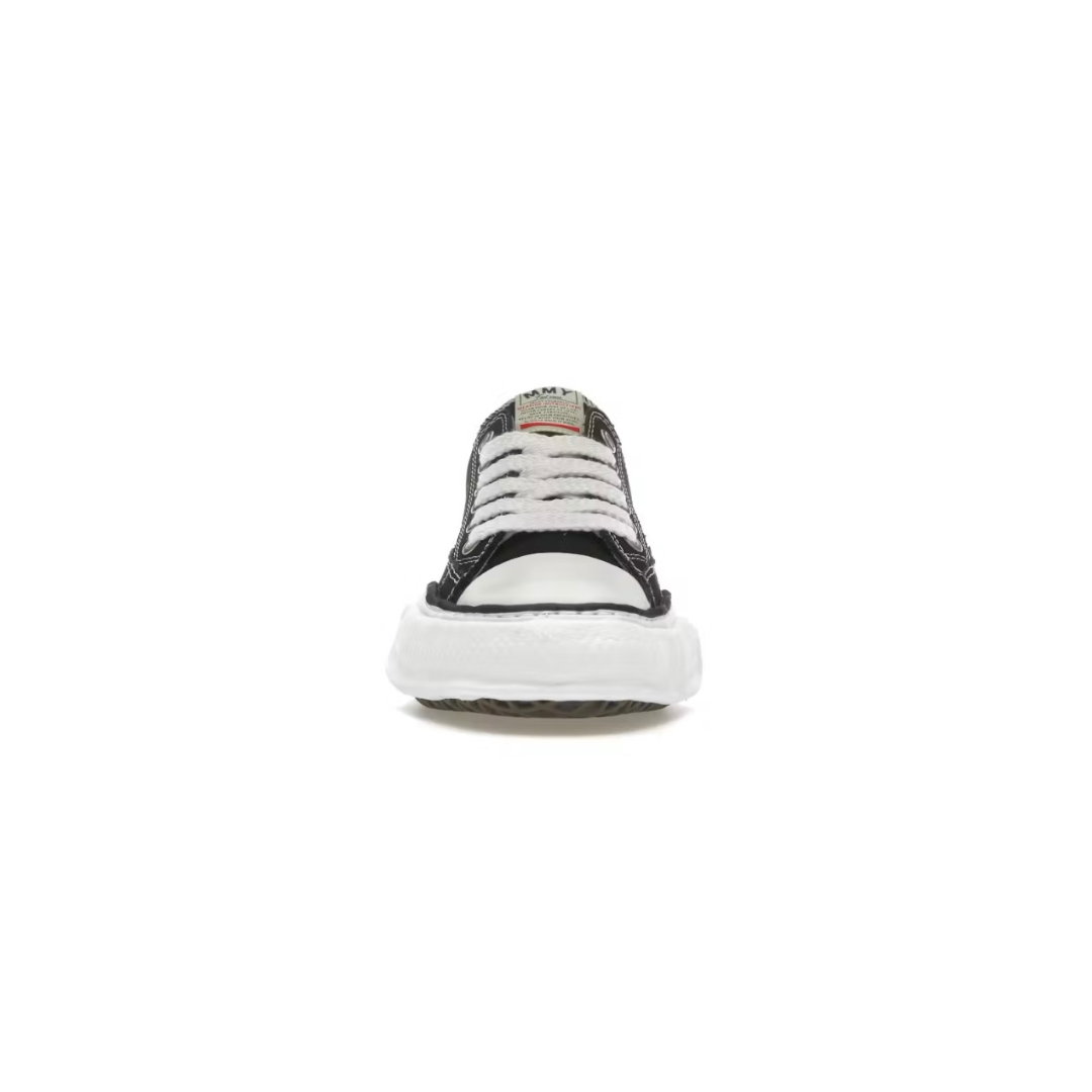 MAISON MIHARA YASUHIRO PETERSON OG SOLE CANVAS LOW BLACK