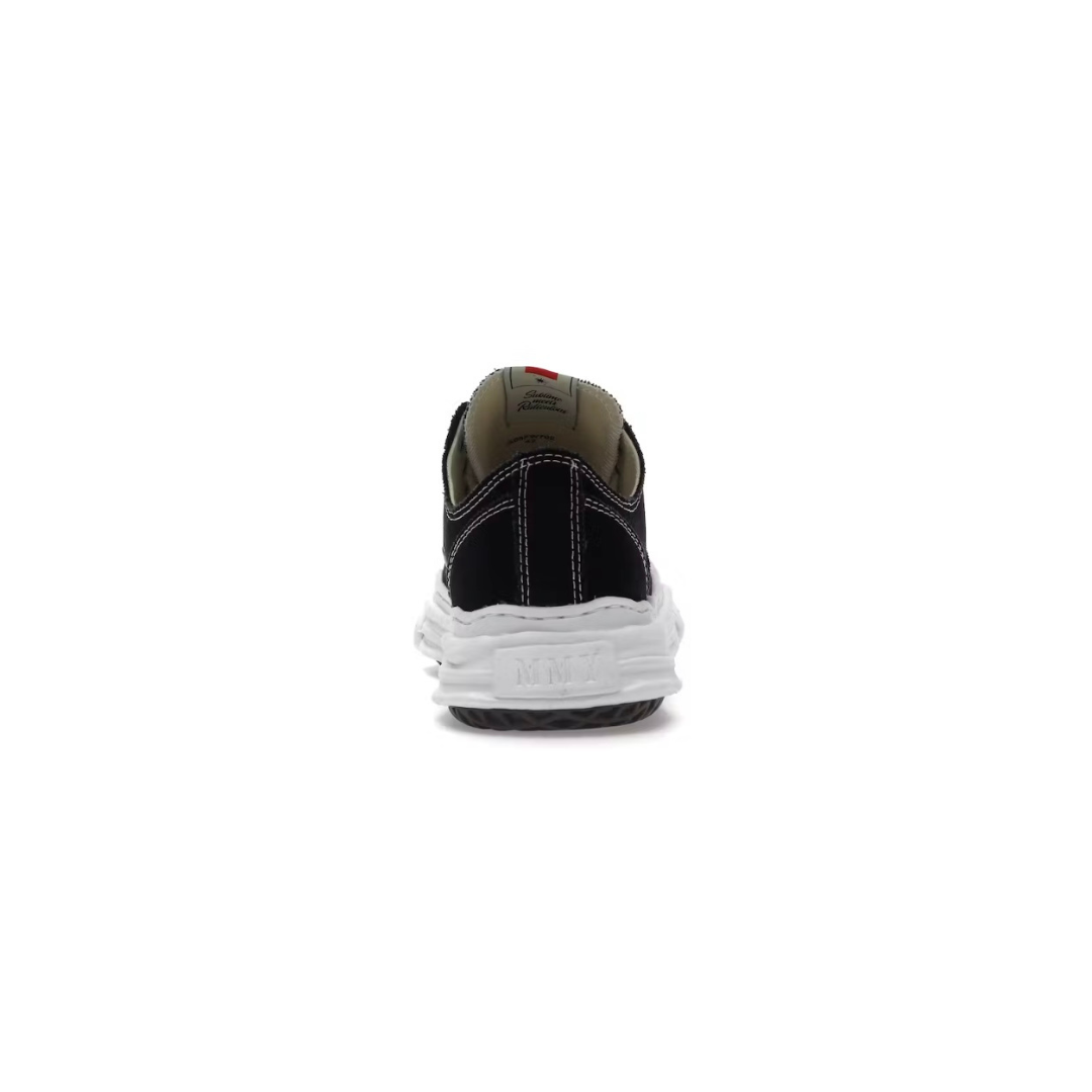 MAISON MIHARA YASUHIRO HANK OG SOLE CANVAS LOW BLACK