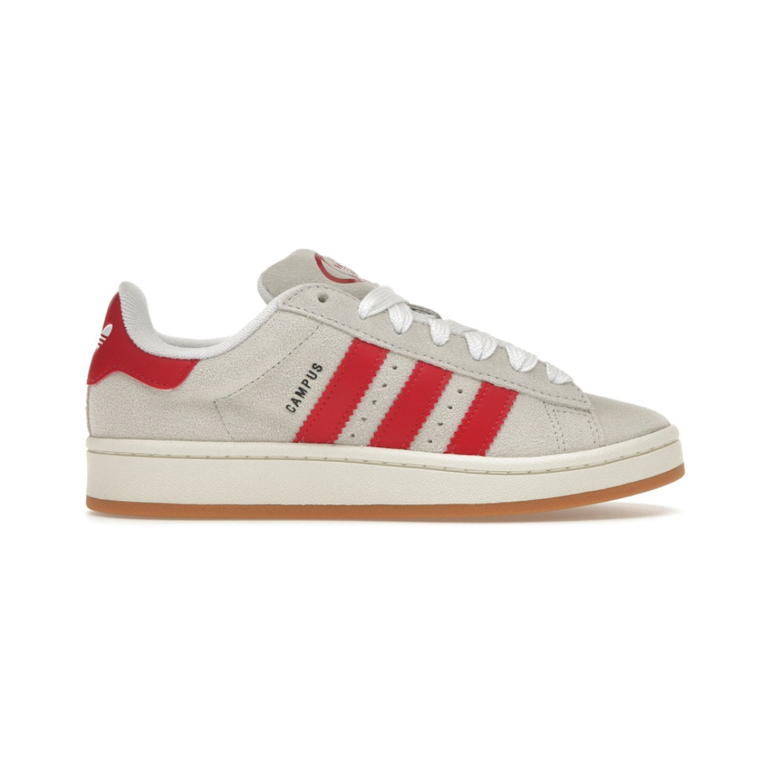 adidas Campus 00s Crystal White Better Scarlet (Women's)
