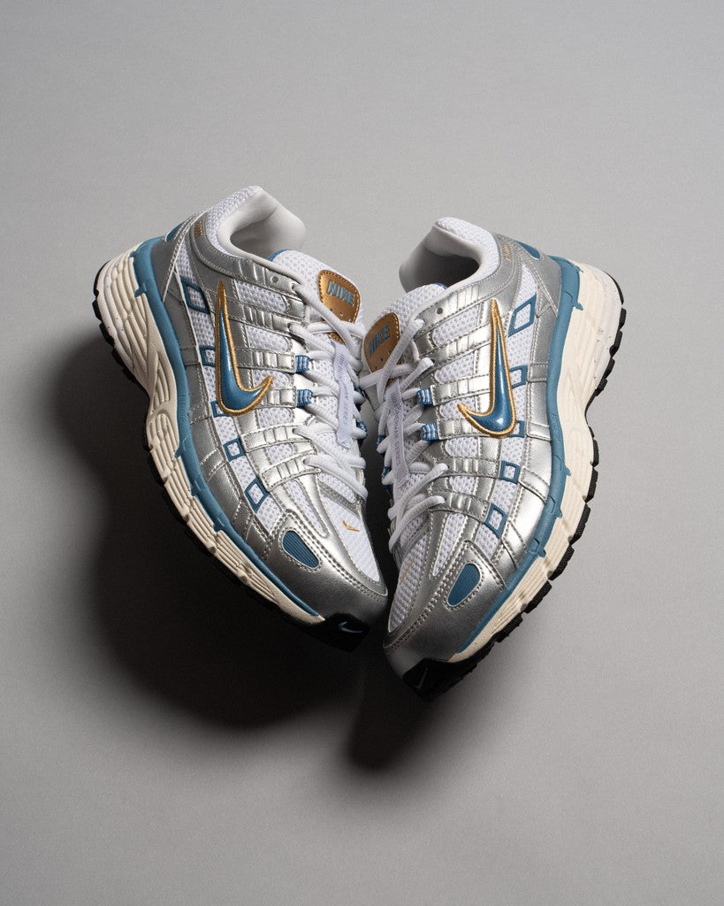 NIKE P-6000 - METALLIC SILVER AEGEAN STORM