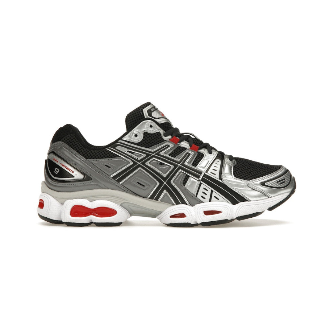 ASICS Gel-Nimbus 9 Graphite Grey Red