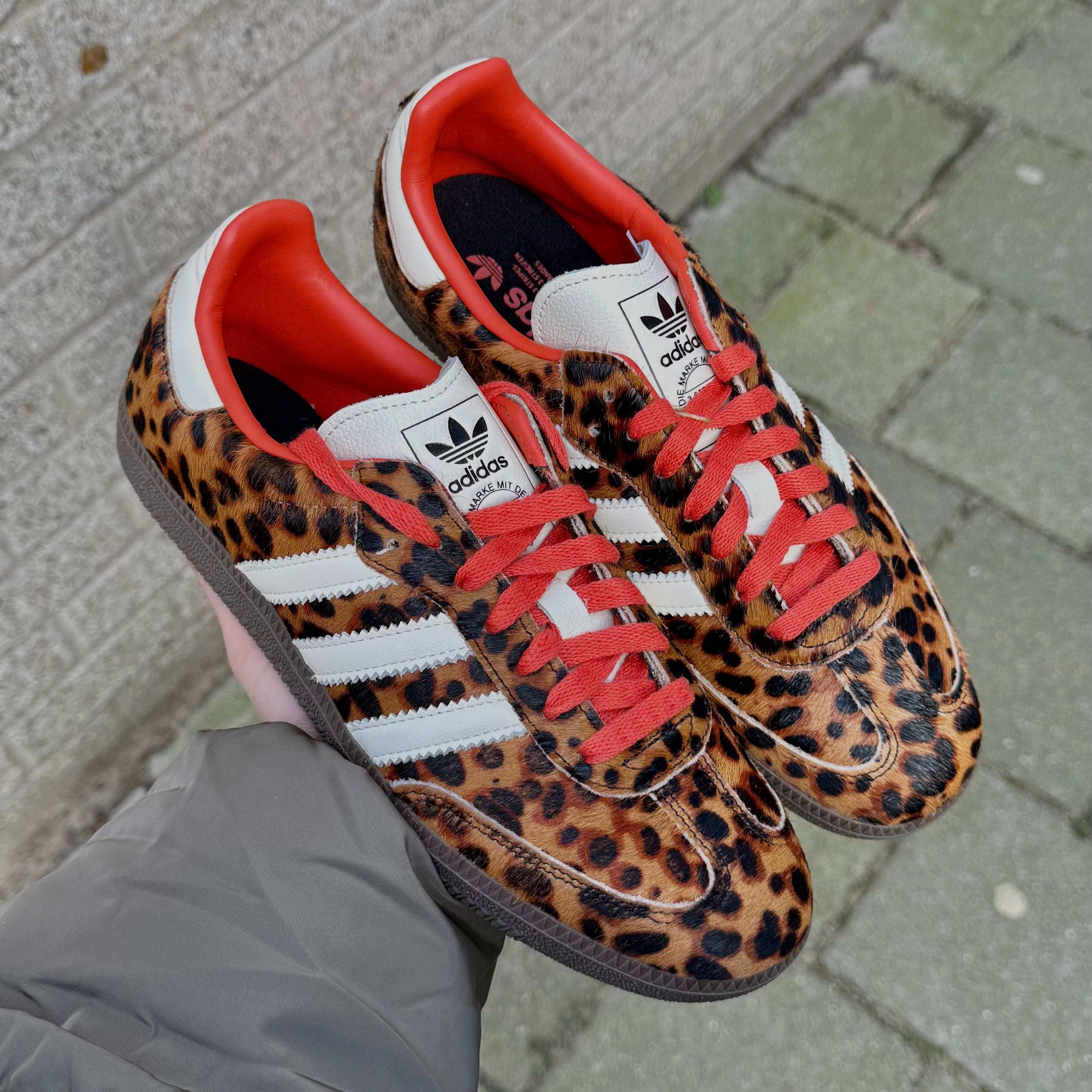 adidas Samba OG Preloved Red Leopard (Women's)