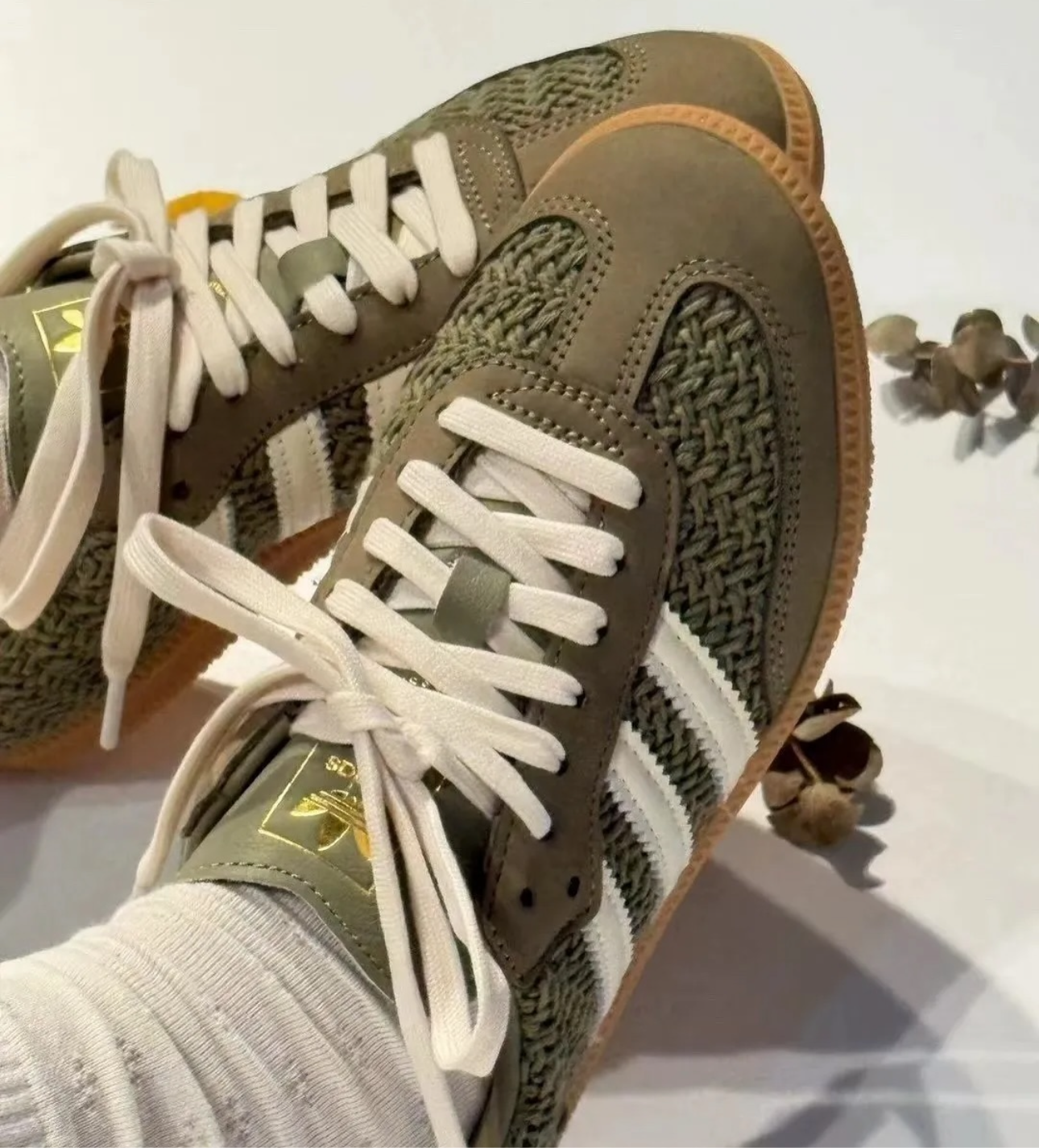 ADIDAS SAMBA OG - CROCHET PACK ORBIT GREEN