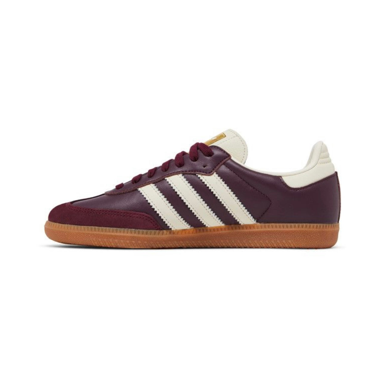 ADIDAS SAMBA OG - MAROON GOLD METALLIC