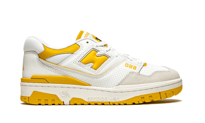 New Balance 550 Sea Salt Varsity Gold