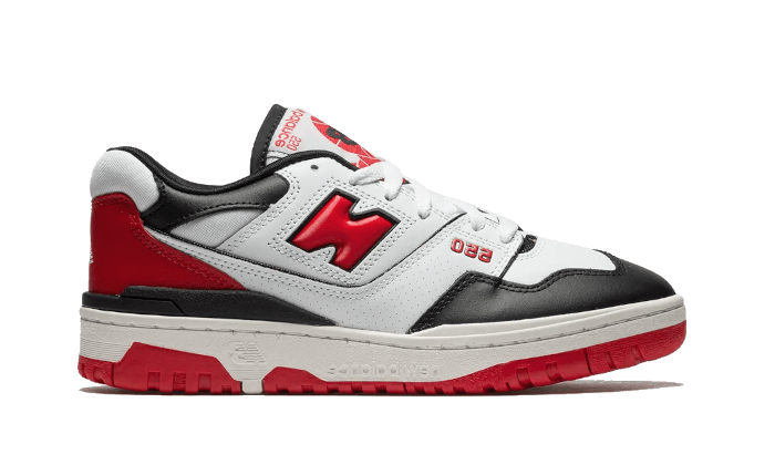 New Balance 550 White Red Black