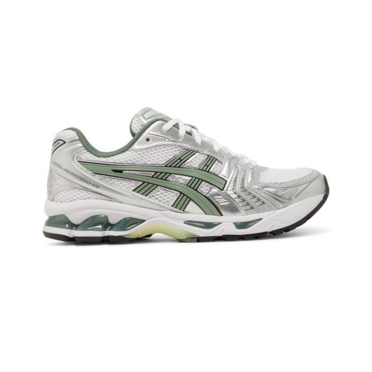 ASICS GEL-KAYANO 14 - WHITE PURE SILVER SLATE GREY SAGE