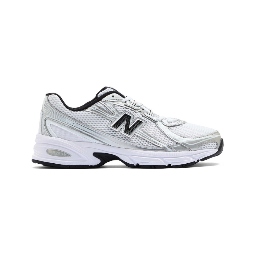 New Balance 740 White Silver Metallic Navy