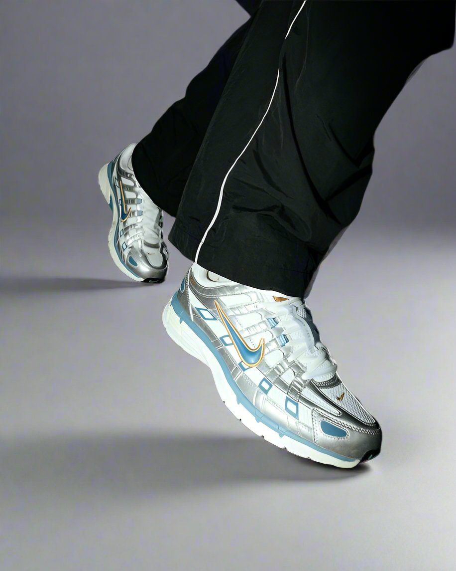 NIKE P-6000 - METALLIC SILVER AEGEAN STORM
