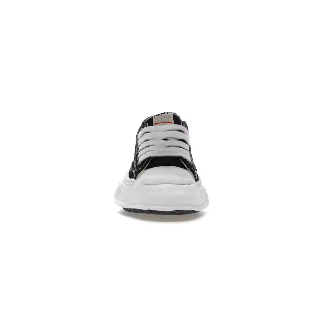 MAISON MIHARA YASUHIRO HANK OG SOLE CANVAS LOW BLACK
