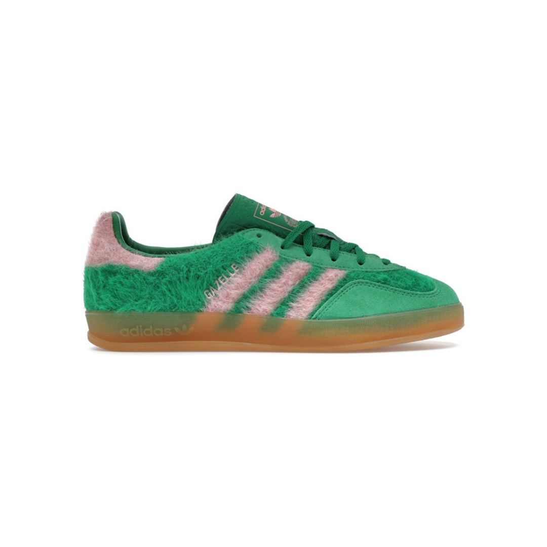 adidas Gazelle Indoor Green Glow Pink (Women's)