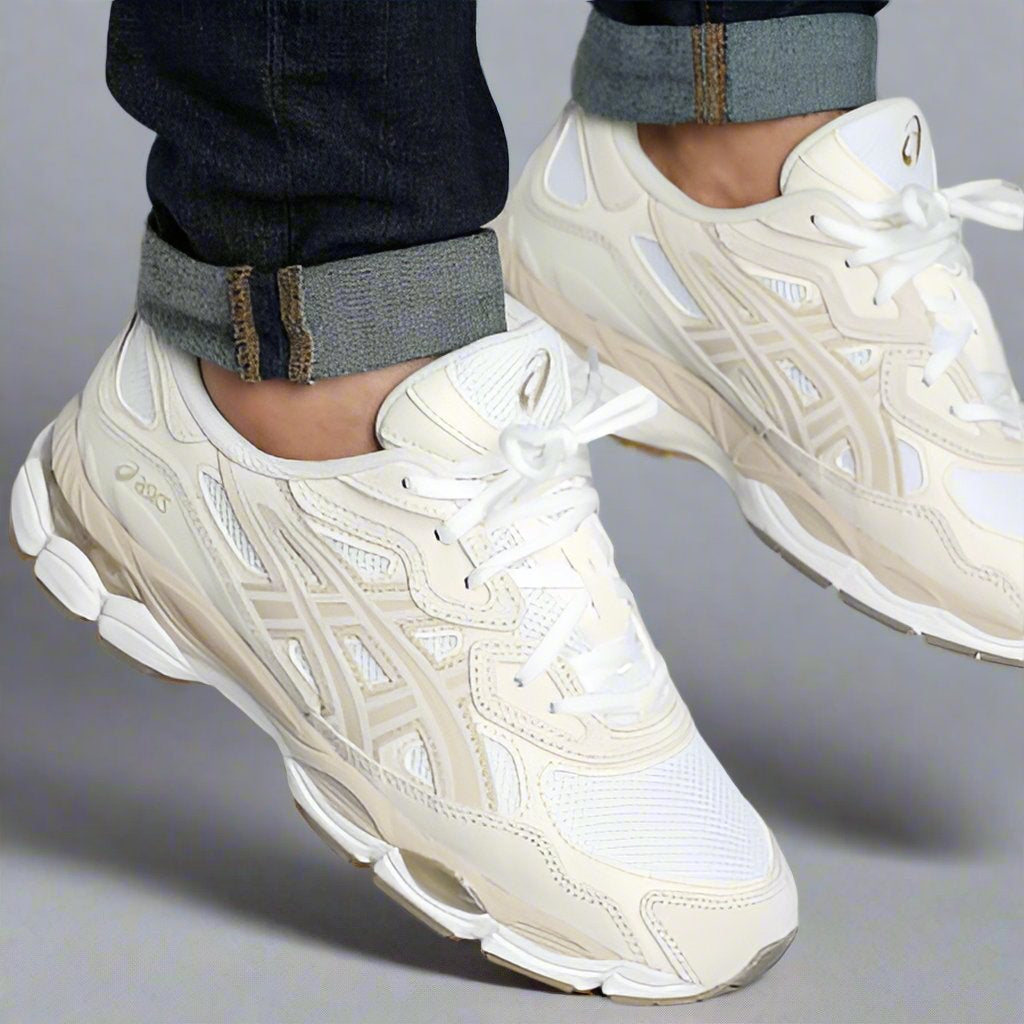 ASICS GEL-NYC - WHITE FEATER GREY