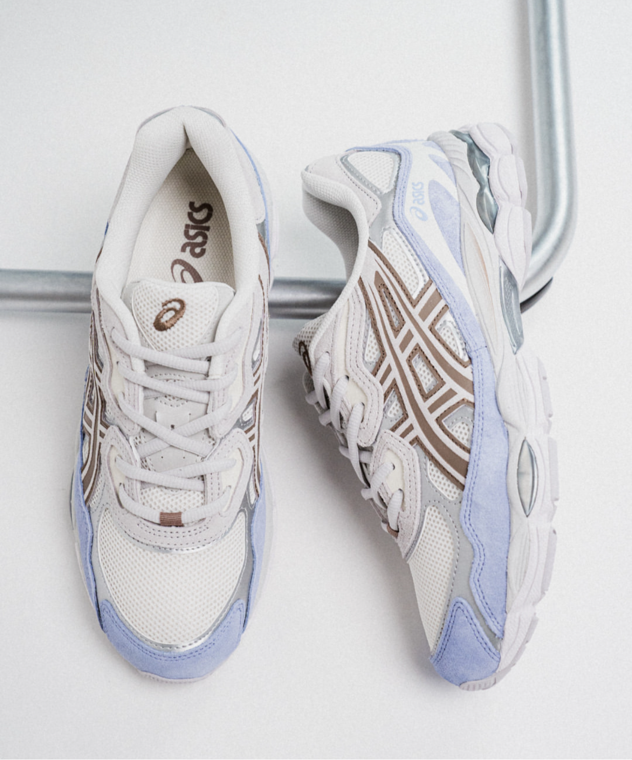 ASICS Gel-NYC Cream Cloud Grey Blue