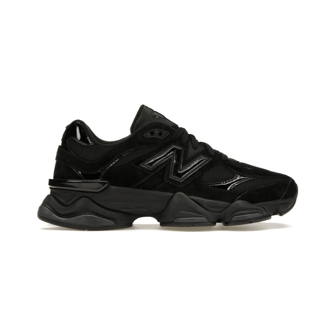 New Balance 9060 Triple Black Patent