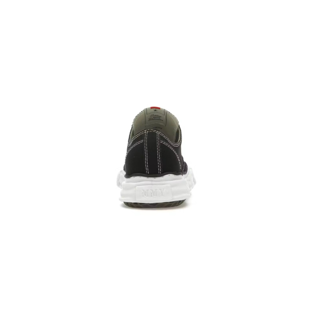 MAISON MIHARA YASUHIRO PETERSON OG SOLE CANVAS LOW BLACK