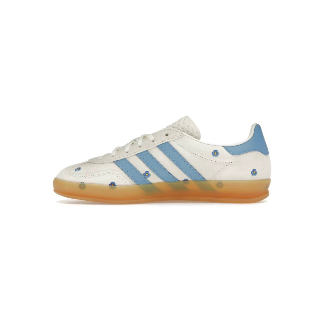 ADIDAS GAZELLE INDOOR - LIGHT BLUE FLORAL
