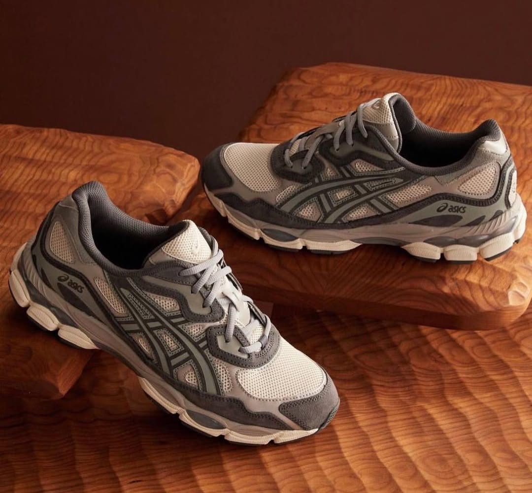 ASICS Gel-NYC Oatmeal Obsidian Grey