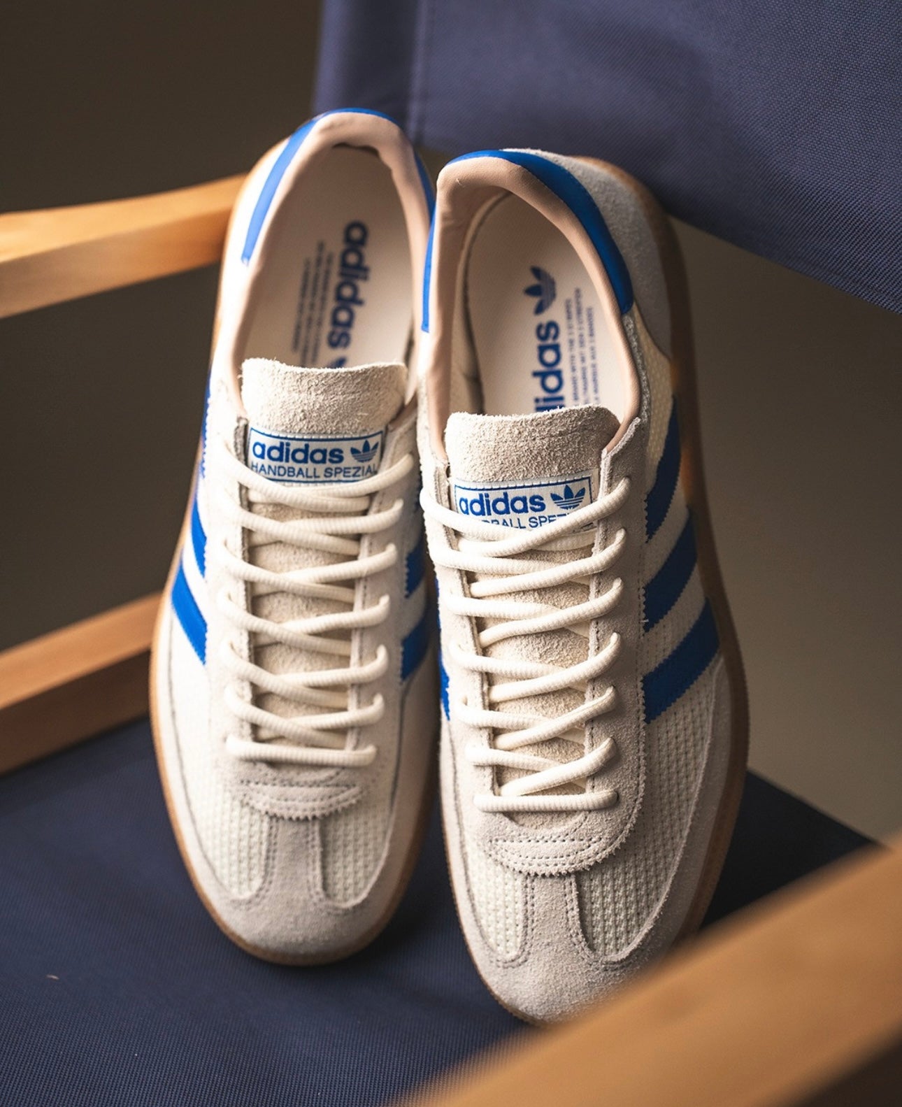 ADIDAS HANDBALL SPEZIAL - CREAM WHITE BUE WARM SANDSTONE