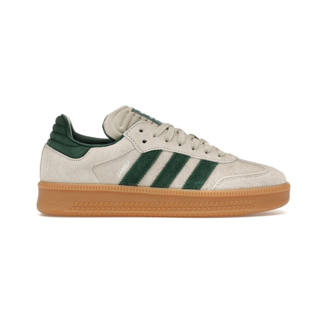adidas Samba XLG Putty Grey Collegiate Green