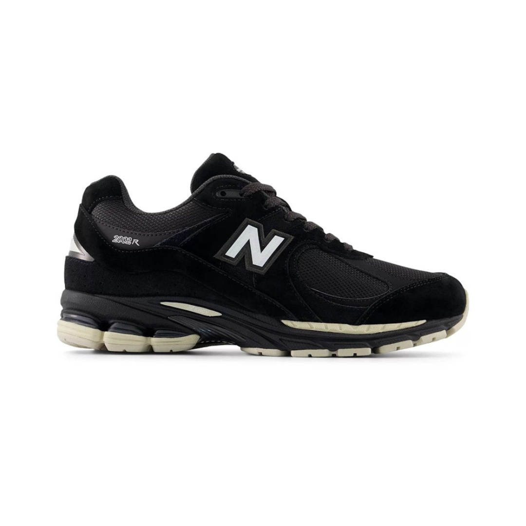 New Balance 2002R Black Timber Wolf White