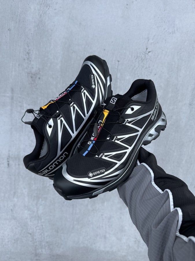 Salomon XT-6 Gore-Tex Black Silver