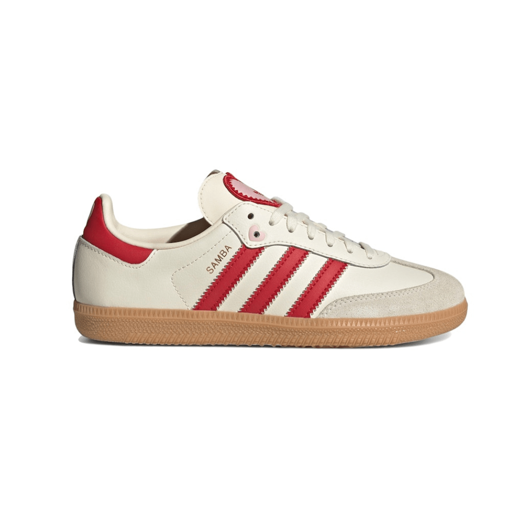Adidas Samba OG Valentine's Day Cream White Scarlet (2026) (GS)