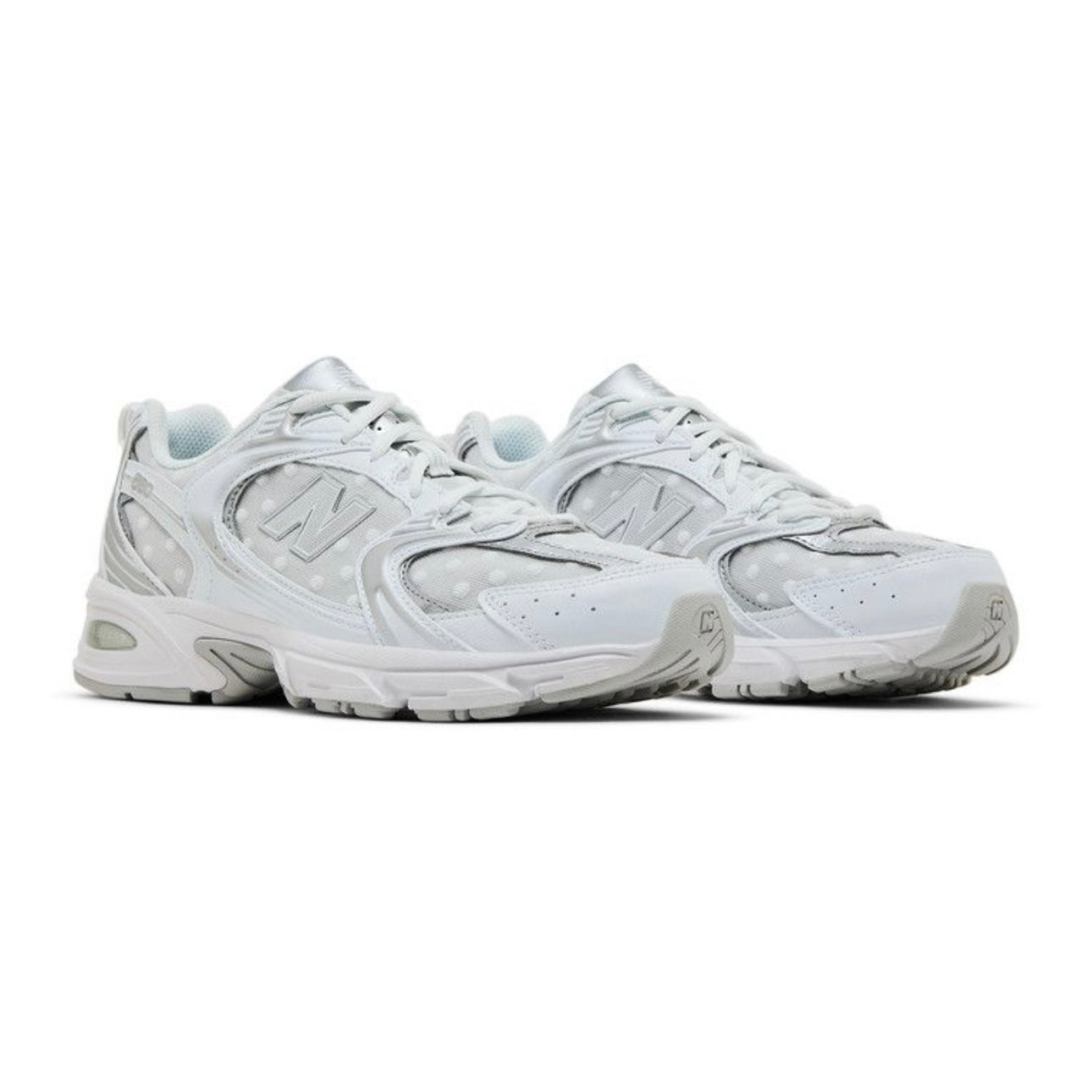 New Balance 530 Silver Metallic Polka Dots