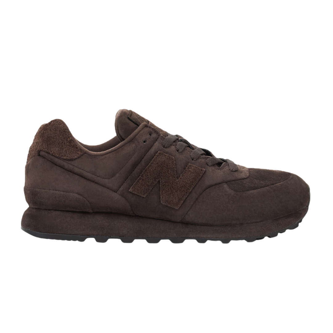 New Balance 574 Legacy Stone Island Ghost Dark Brown