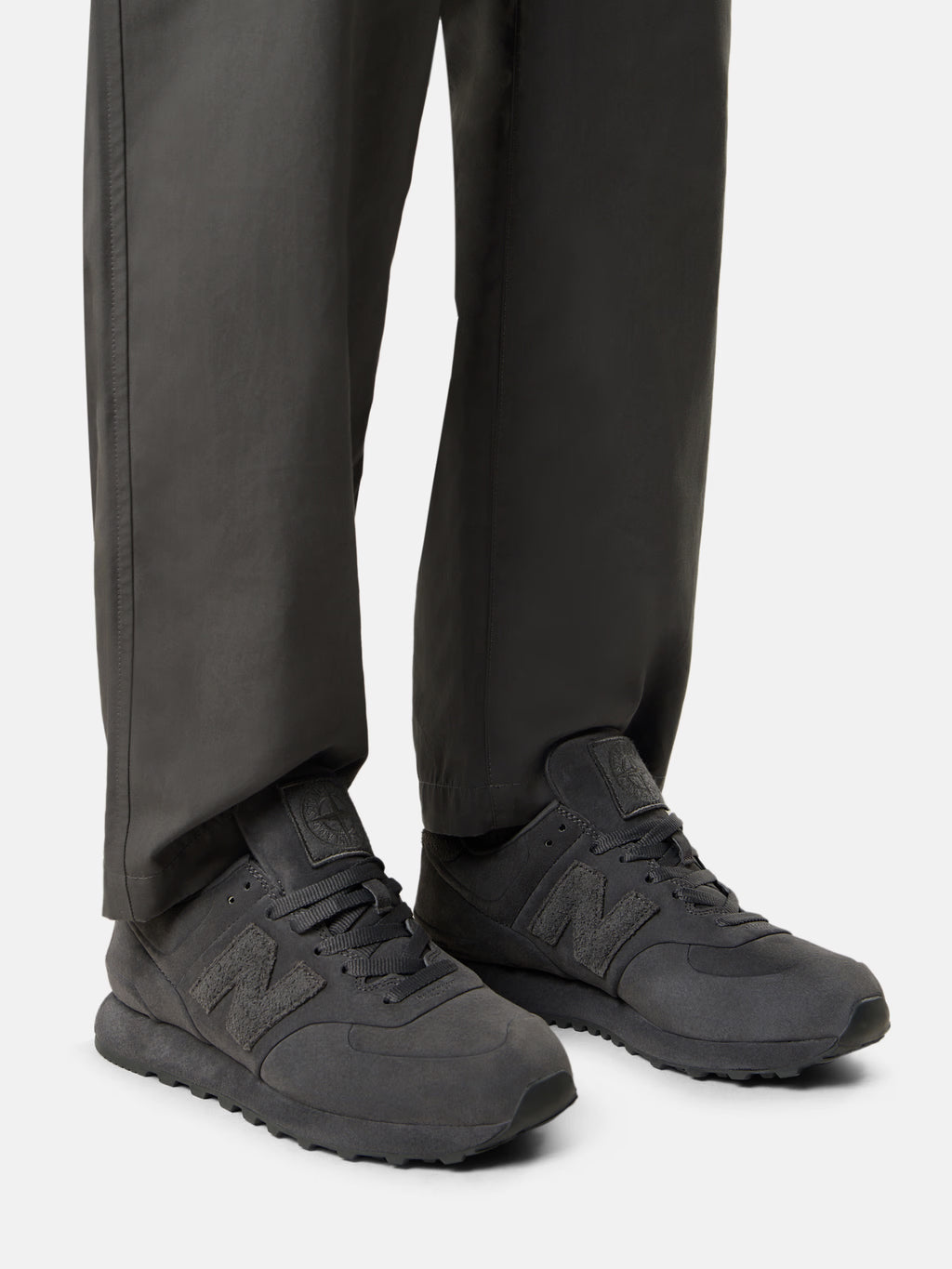 New Balance 574 Legacy Stone Island Ghost Dark Grey