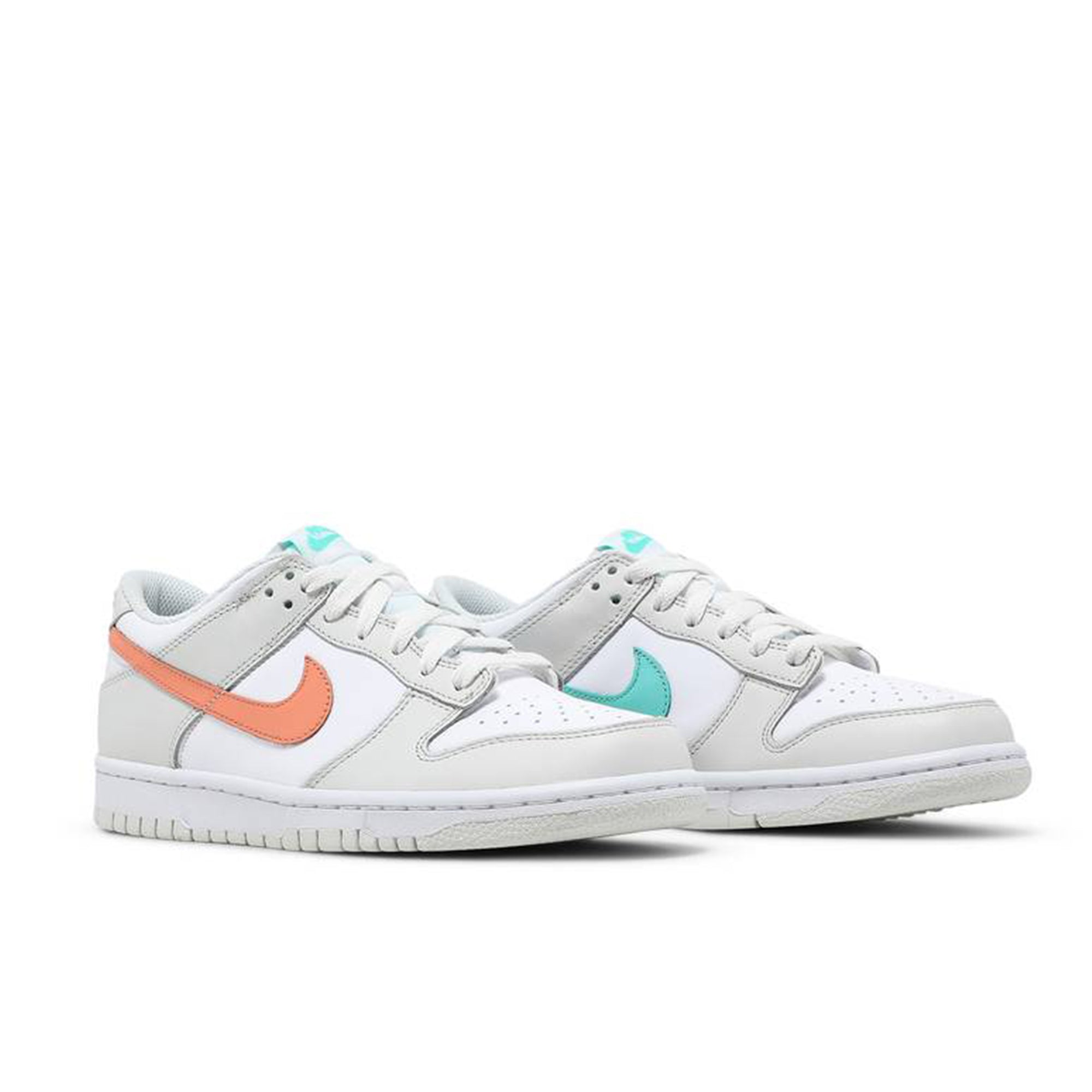 Nike Dunk Low White Bone Peach Aqua (GS)
