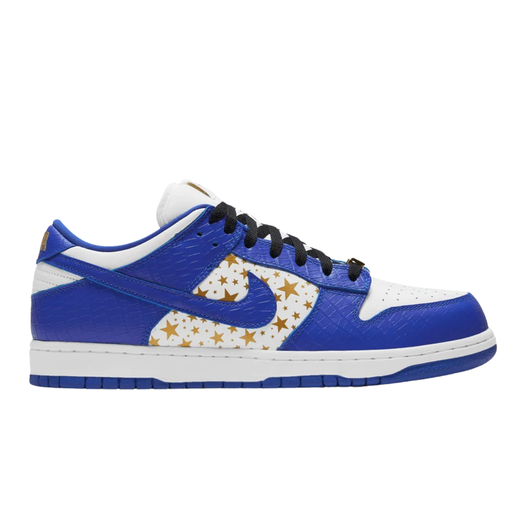 Nike SB Dunk Low Supreme Stars Hyper Royal
