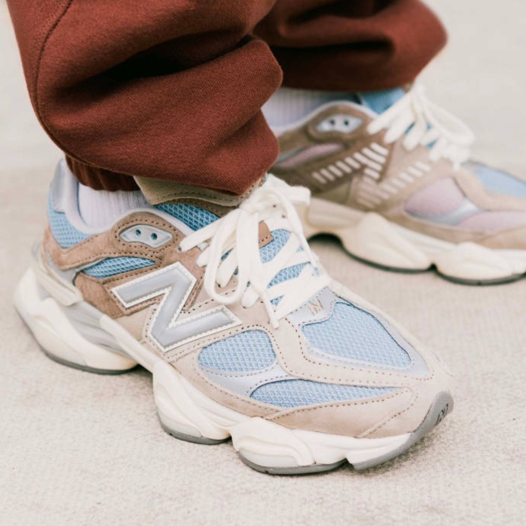NEW BALANCE 9060 MUSHROOM ALUMINIUM