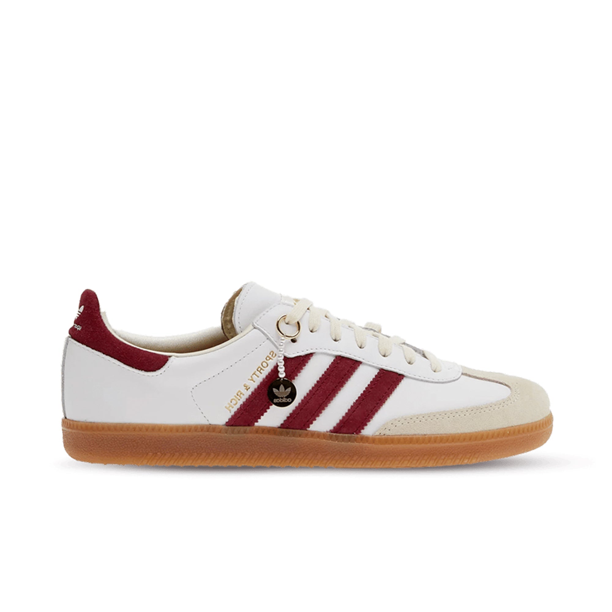 adidas Samba x Sporty & Rich White Burgundy
