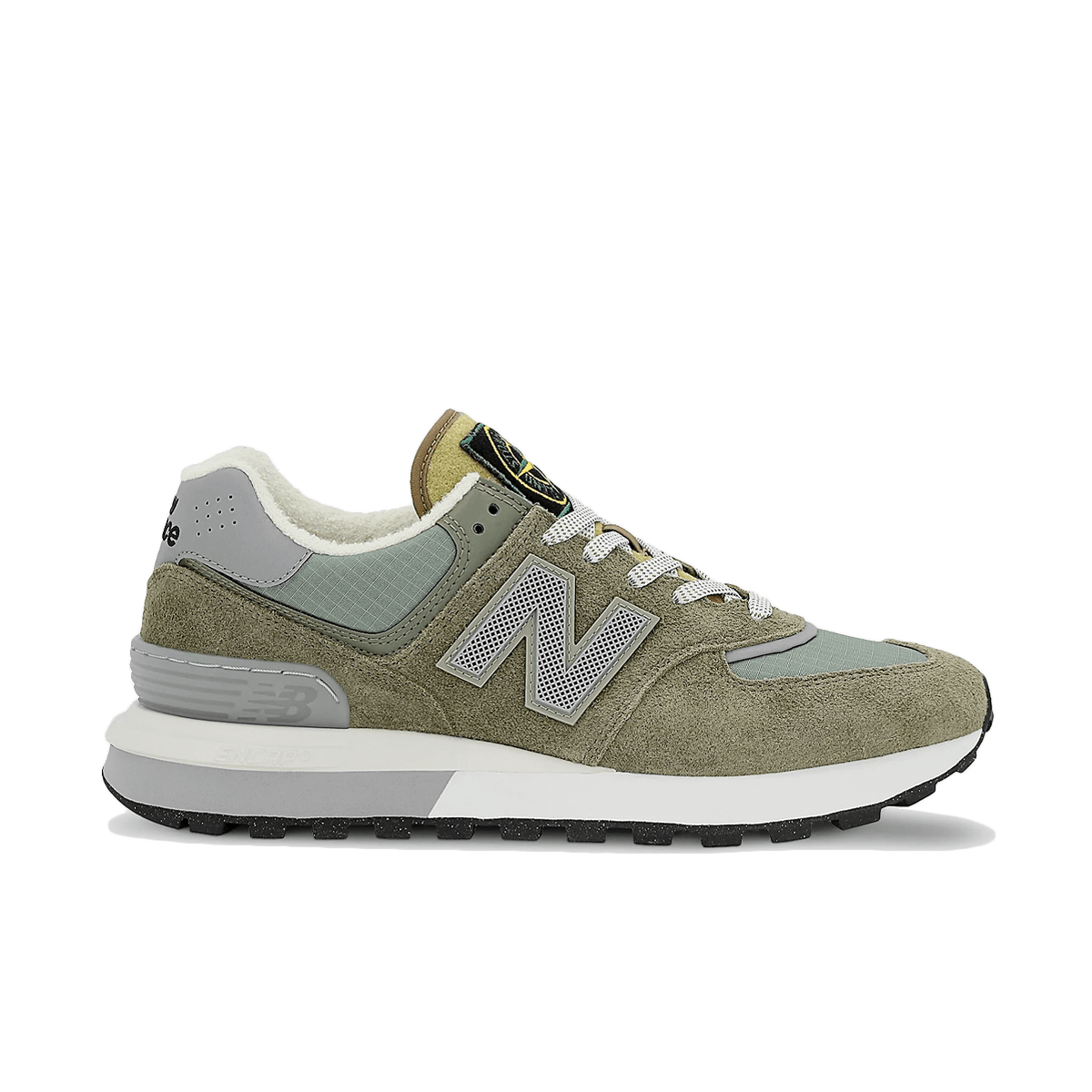 New Balance 574 Legacy Stone Island Green