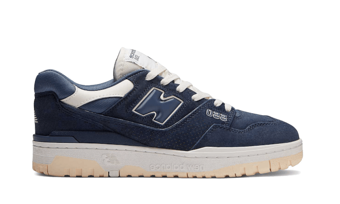 New Balance 550 Natural Indigo Suede