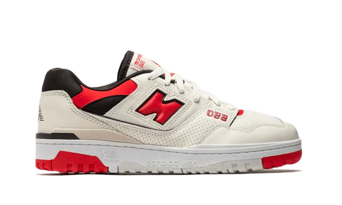 New Balance 550 Sea Salt True Red