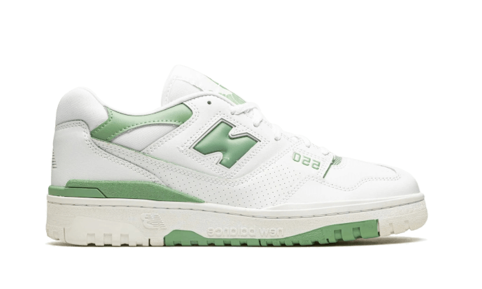 New Balance 550 White Mint Green