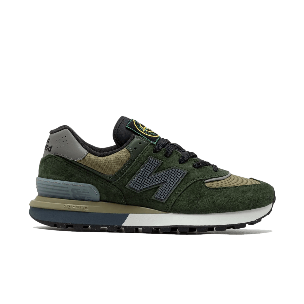 New Balance 574 X Stone Island Legacy Dark Green