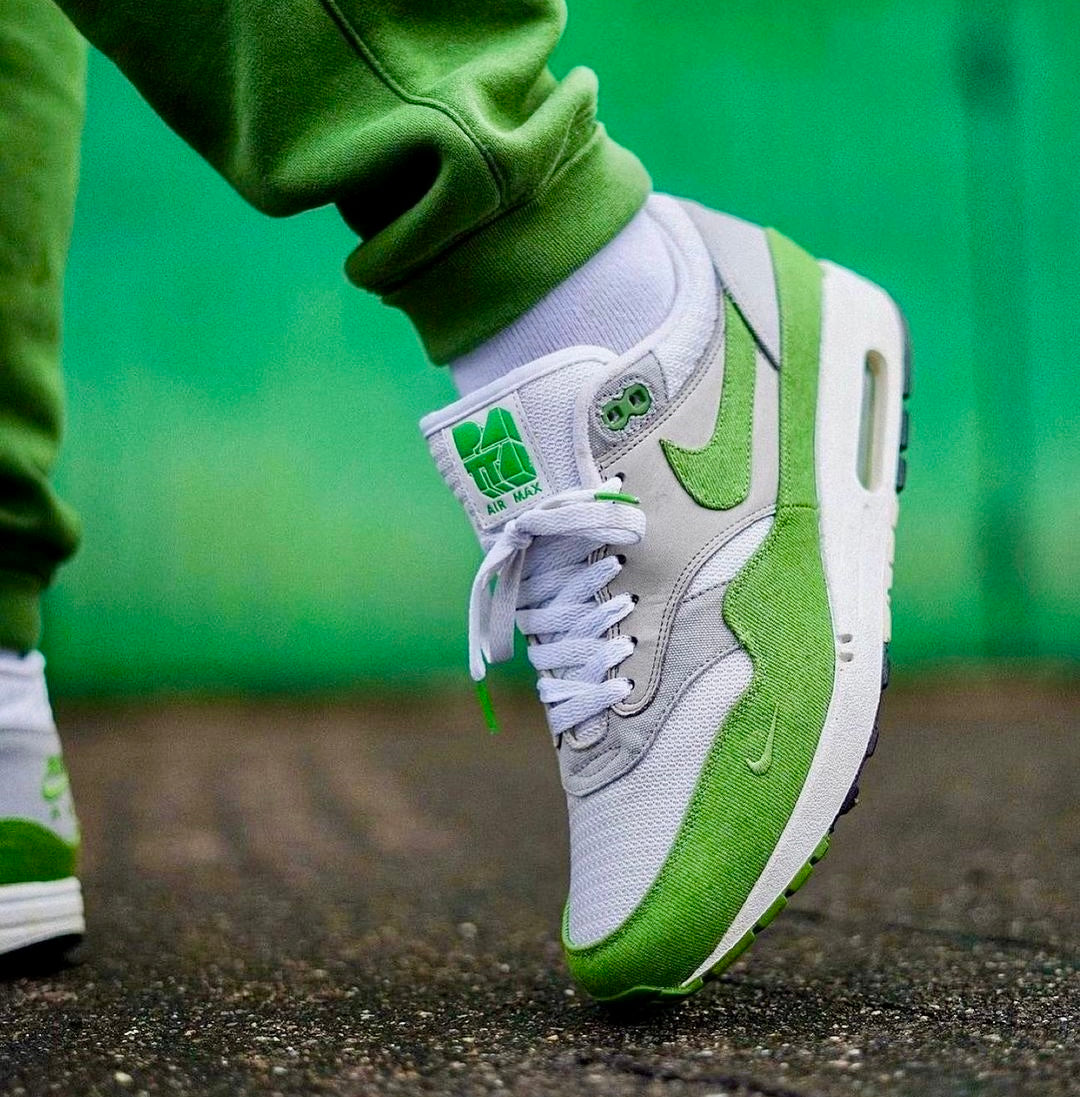 ‘Nike x Patta Air Max 1 Chlorophyll Een Iconische Samenwerking Tussen Mode en Cultuur‘