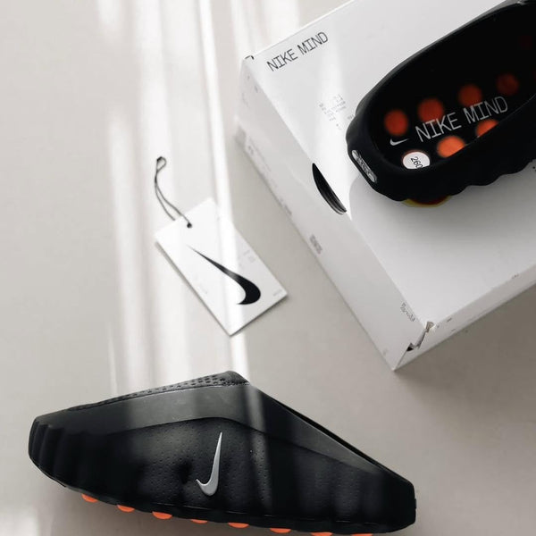 Nike Mind 001 Slide Black Chrome