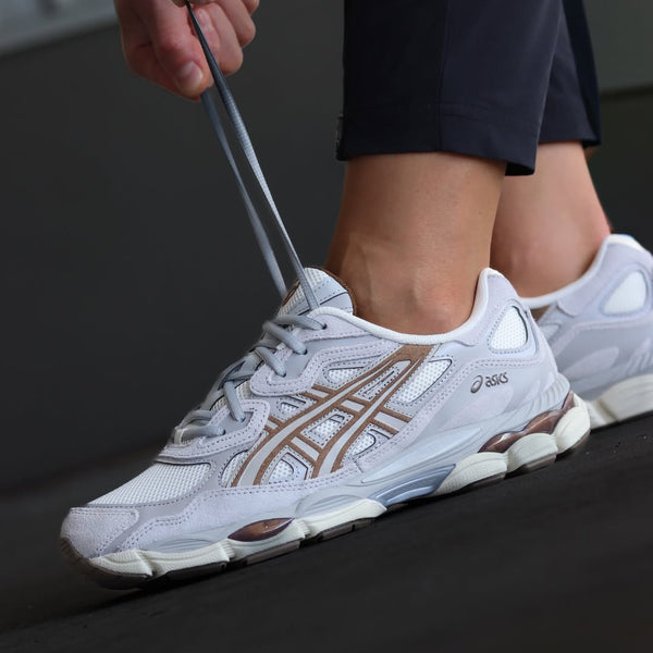 ASICS Gel-NYC Cream Cement Grey Brown