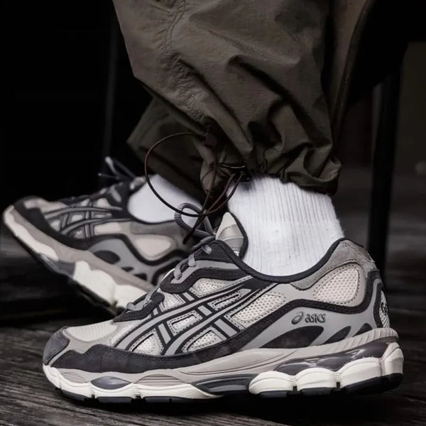 ASICS Gel-NYC Oatmeal Obsidian Grey