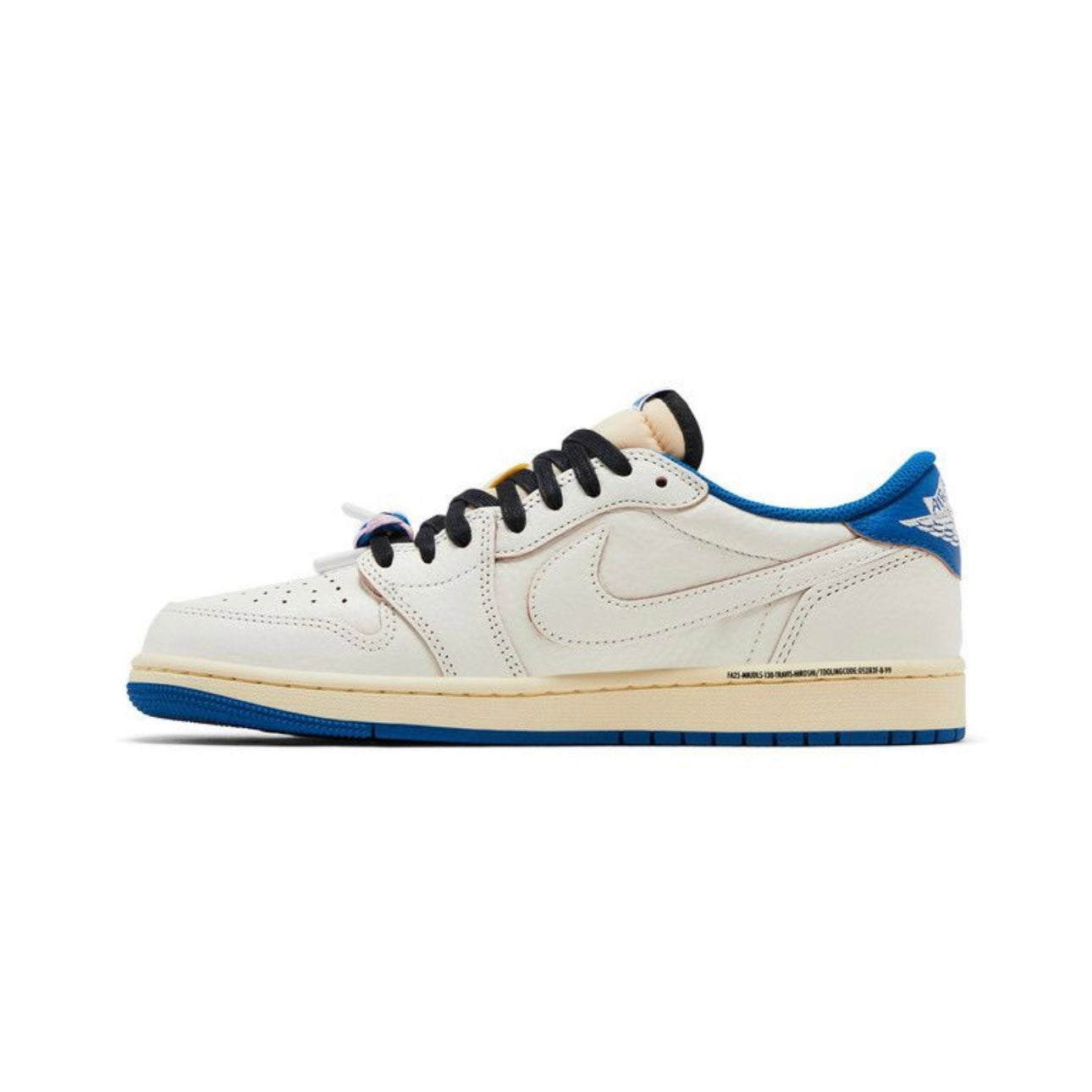 Jordan 1 Retro Low OG SP Fragment x Travis Scott Sail Military Blue