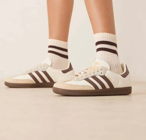 ADIDAS SAMBA OG - OFF WHITE EARTH STRATA GUM
