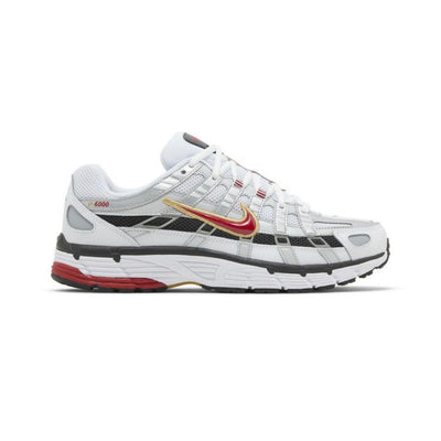 NIKE P-6000 - WHITE GOLD RED