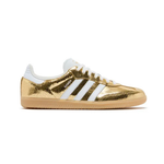 adidas Samba OG Gold Metallic Cracked Leather (Women's)