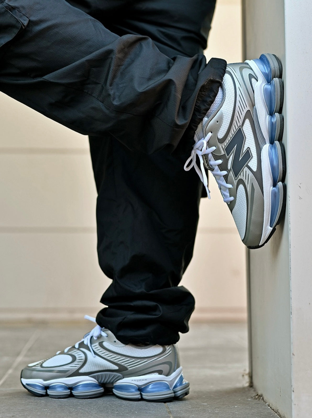 New Balance Abzorb 2000 White grey blue