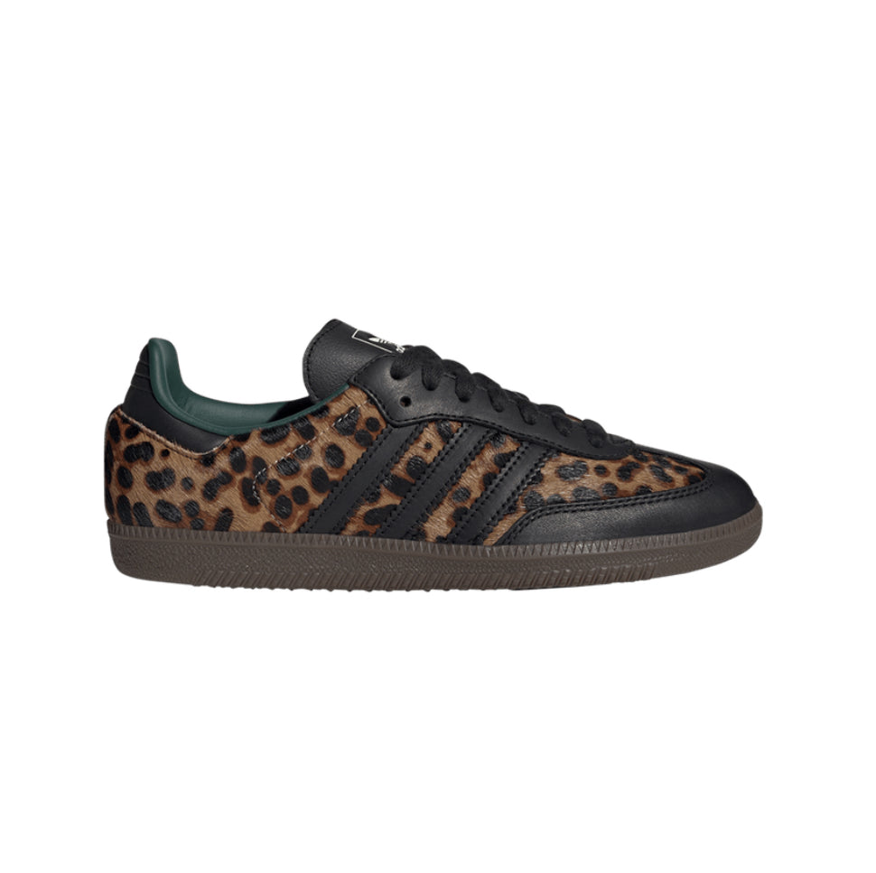 adidas Samba OG Black Green Leopard (Women's)