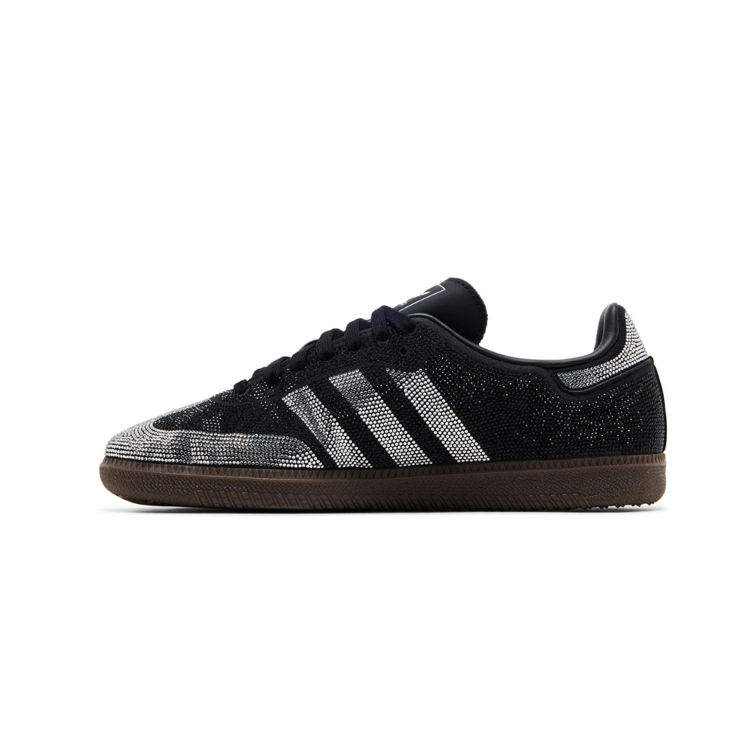 Adidas Samba OG Rhinestone Black Silver (Women's)